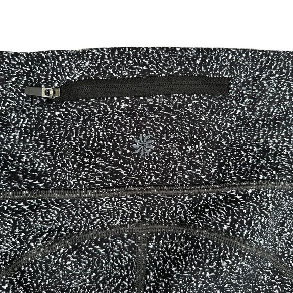 Athleta Lighting Static 7/8 Tight Leggings Womens High Rise Stretch Black Medium - Picture 10 of 14